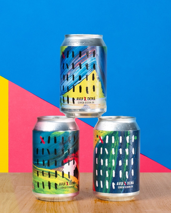 Diseño gráfico para cerveza artesanal